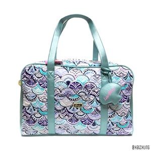 Betsey Johnson Mermaid weekender bag